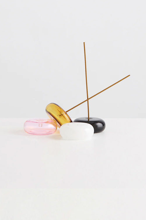 Glass Pebble - Pink