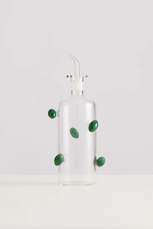 Olive Bottle - Clear/Opaque Olive