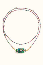 Eye Will Locket - 14k Yellow Gold