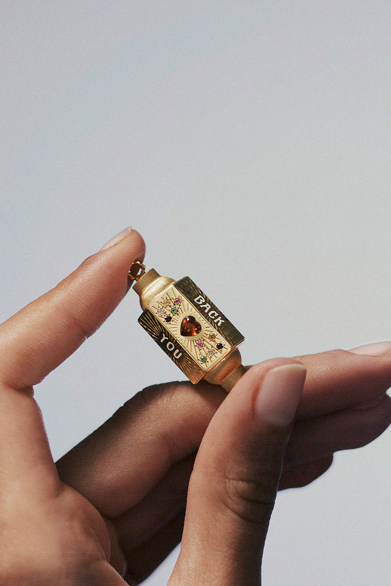 Love You Locket - 14k Yellow Gold