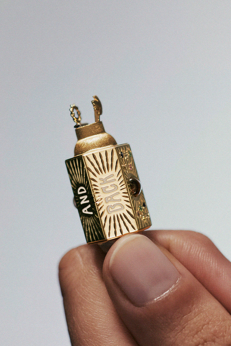 Love You Locket - 14k Yellow Gold