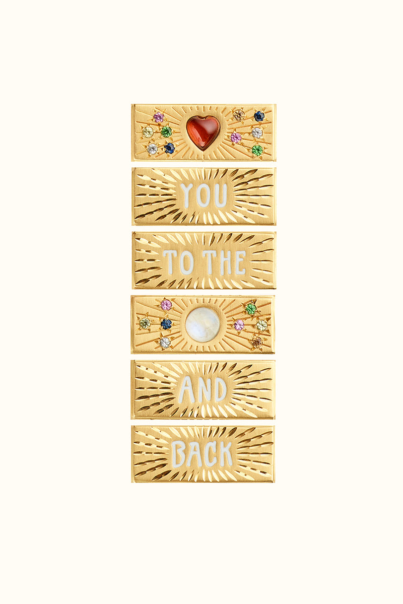 Love You Locket - 14k Yellow Gold