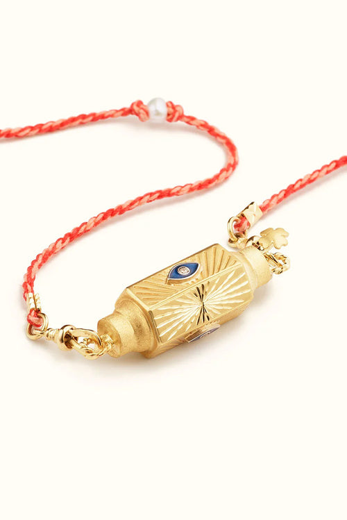 Evil Eye Locket - 14k