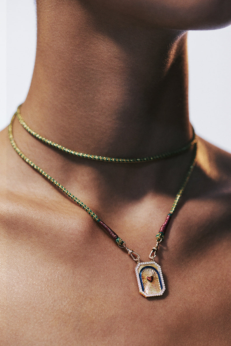 Scapulaire Heart Mini - 18k Yellow Gold