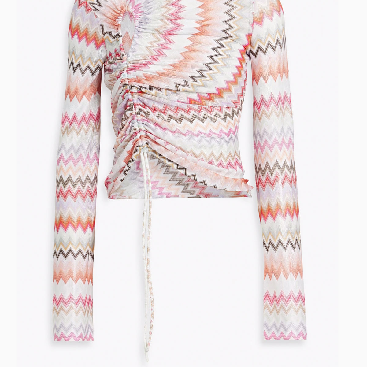 Long sleeve drawstring top – Stable