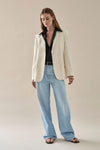 01 Blazer - Ivory
