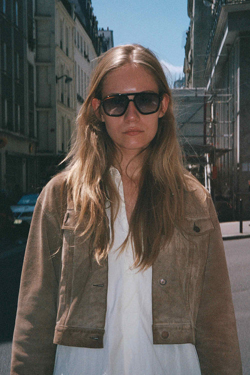 MONOKEL Jet Chocolate - Blue Gradient Lens