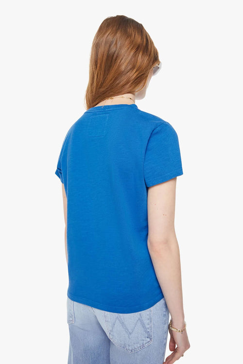 Cafe Racer T.Shirt - Mykonos Blue