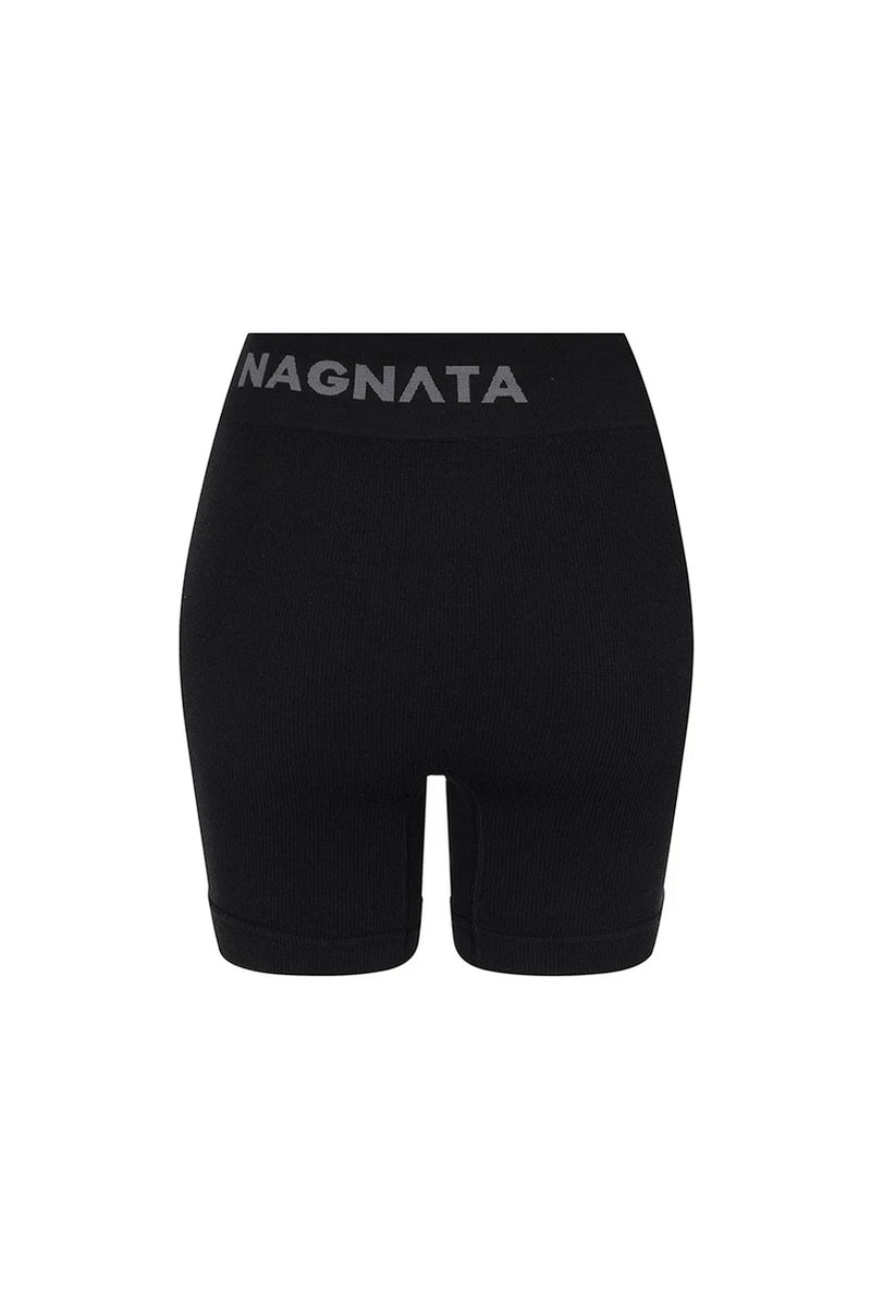 Classic Wool Mini Short - Black