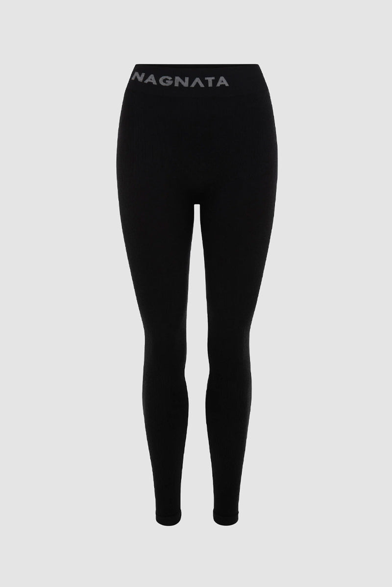 Yang Rib Legging - Black