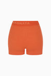 Classic Micro Wool Mini Short - Papaya