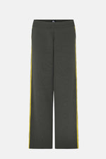 Side Snap Track Pant - Chartreuse/Forest