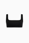 Classic Wool Bralet - Black