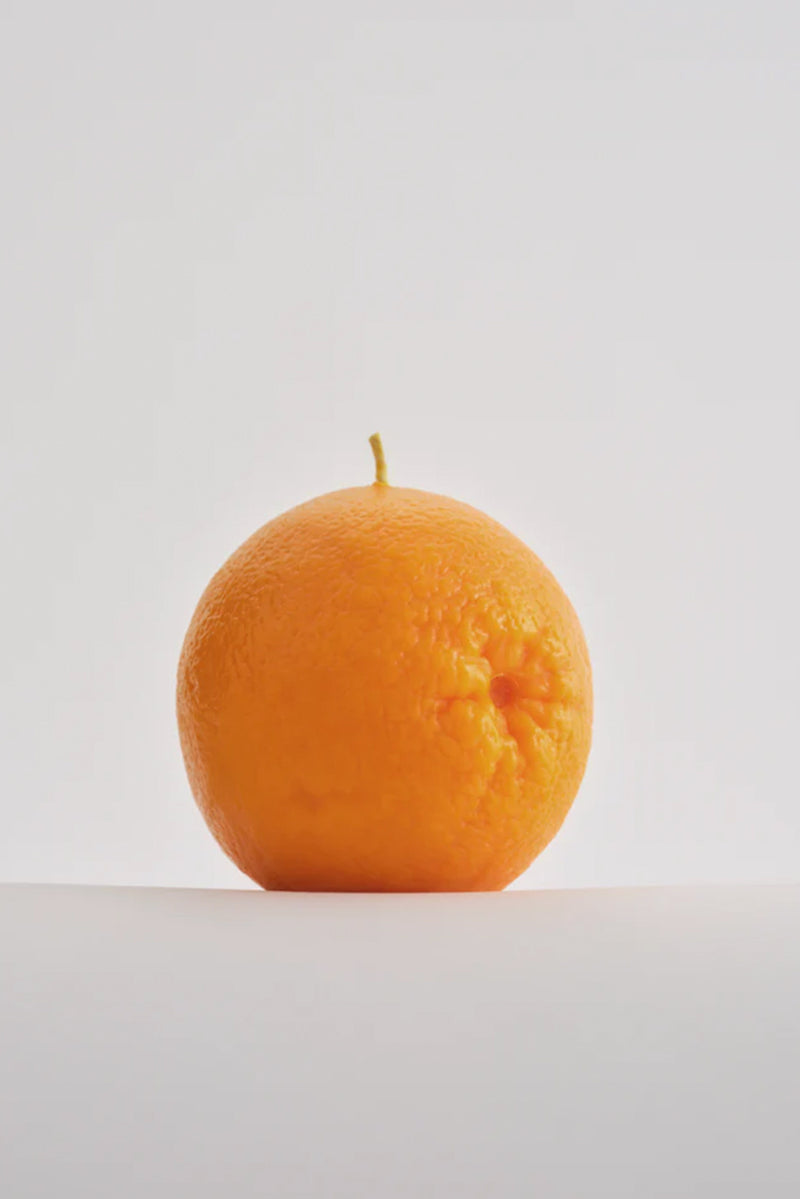 NONNA'S GROCER Orange Candle