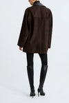 Barn Jacket - Mocha Suede