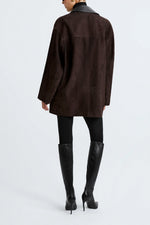 Barn Jacket - Mocha Suede