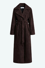 Althea Suede Jacket - Mocha Suede