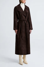 Althea Suede Jacket - Mocha Suede