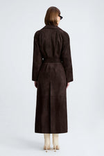 Althea Suede Jacket - Mocha Suede