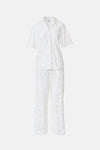 Habana Lace Pants - White