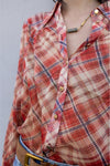 Amore Shirt - Red Check