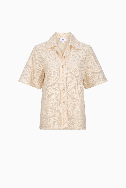 Lenny Crochet Shirt - Natural