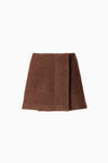 Lou Mini Skirt - Chocolate
