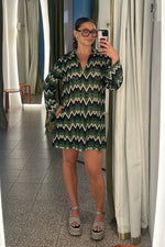 Palma Dress - Forest Green