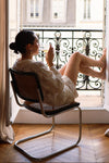 Palma Dress - Cream Embroidery
