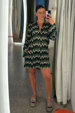 Palma Dress - Forest Green