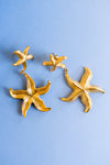 Sea Change Earrings - Gold