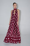 Libertie Gown - Polka Wine