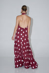 Libertie Gown - Polka Wine