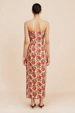 Rosalie Strapless Dress - Rose Bud