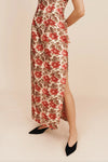 Rosalie Strapless Dress - Rose Bud