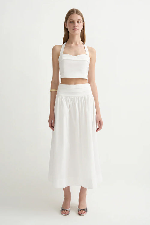 Rue Halter Top - Cream