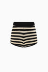 Miles Short - Cream & Black