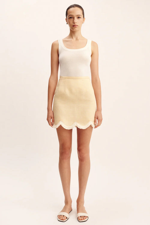 Essie Mini Skirt - Dusty Citron