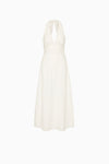 Salma Halter Dress - Vintage White