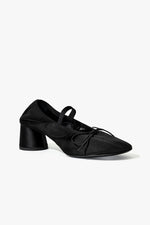 Glove Ballet Pumps - Black