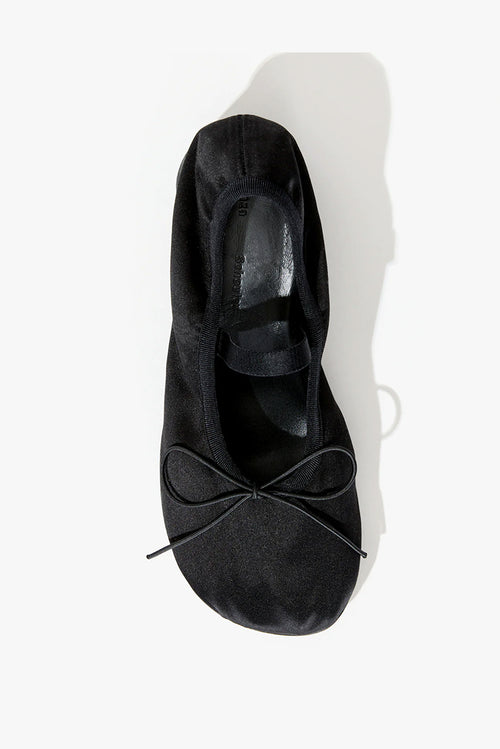 Glove Ballet Pumps - Black