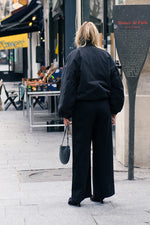 Province Pleated Pant - Black