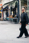 Province Pleated Pant - Black