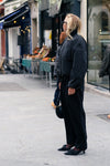 Province Pleated Pant - Black