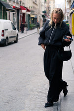 Province Pleated Pant - Black