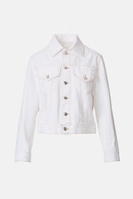 Hickory Denim Jacket - White