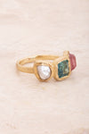 Cloud Iridescence Ring 3 - 9kt YG