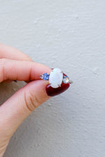 One Off Crystal Opal Splice - 18k White Gold