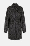 Stardust Fitted Dress - Black