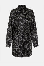 Stardust Fitted Dress - Black